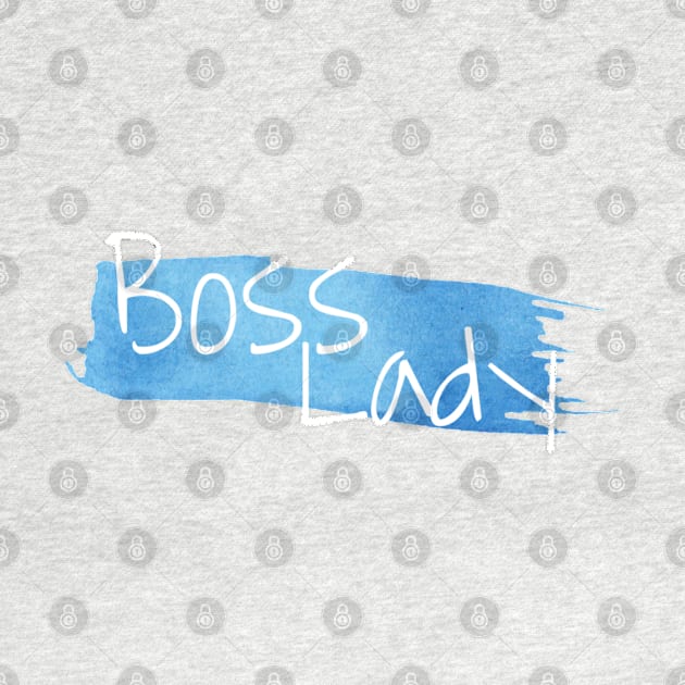 Boss lady (blue) by Lala Mew